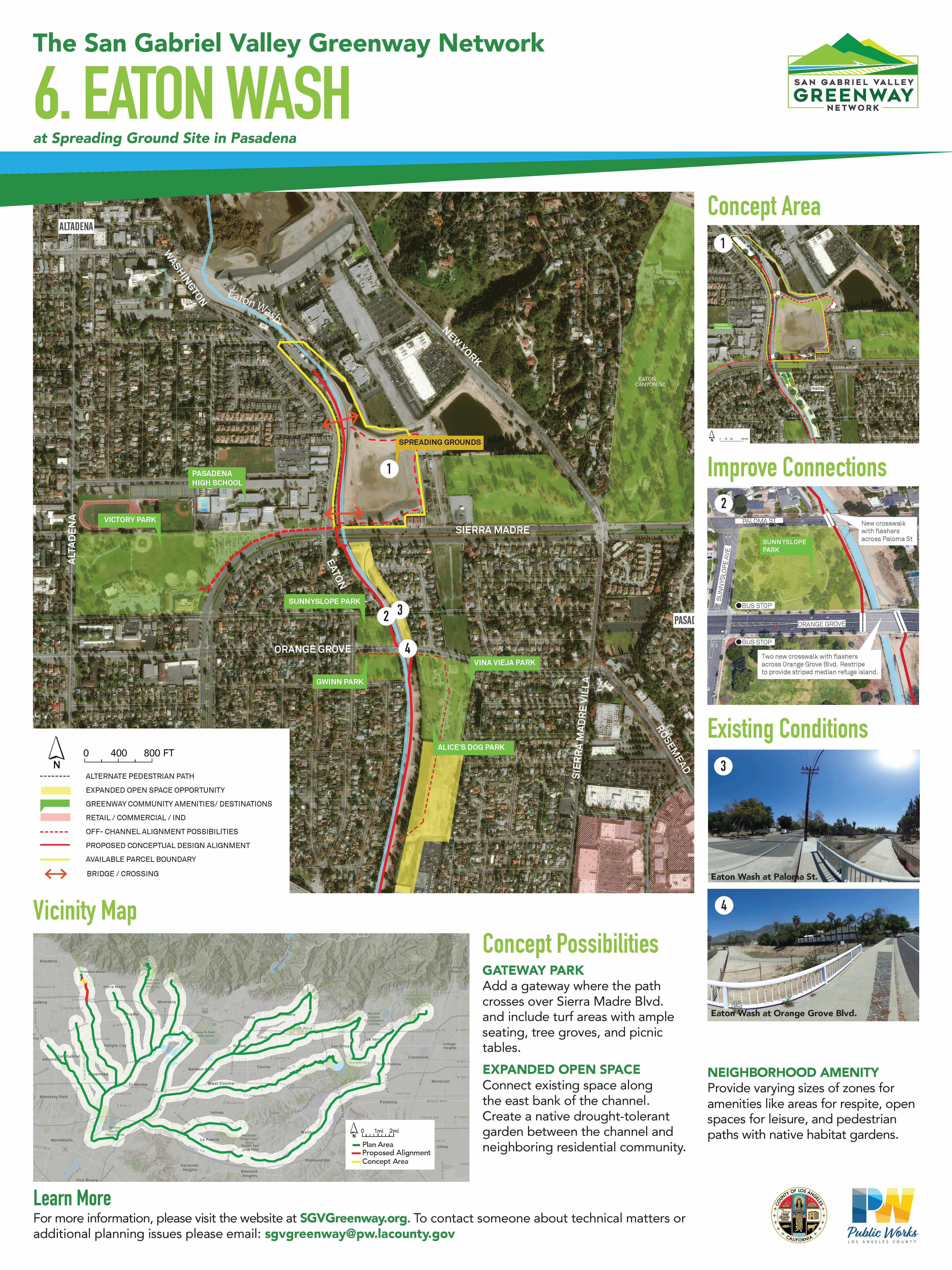 San Gabriel Valley Concept 6 - Eaton Wash